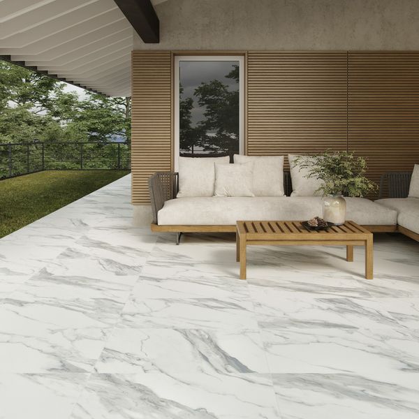 marble porcelain; marble paving, white and black slabs, porcelain slabs, outdoor tiles; paving slabs; patio slabs; paving slabs for patios; garden slabs; slabs for garden; garden paving; marble effect paving slabs