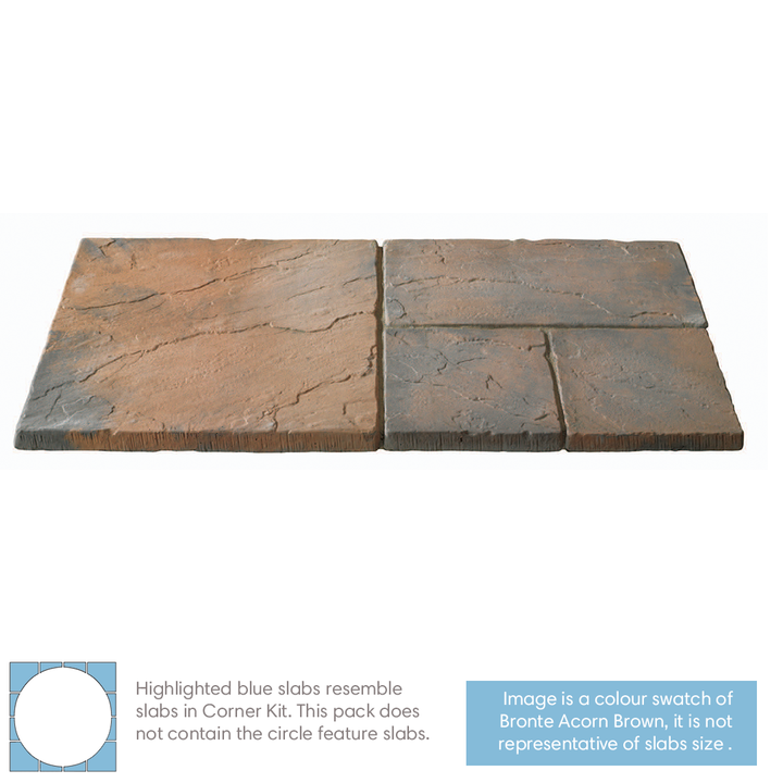 paving; garden circle; paving slabs; garden features; patio slabs