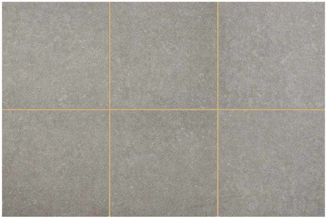 GeoCeramica® Bluestone Light Grey Driveway Porcelain Slabs | 600 x 600mm