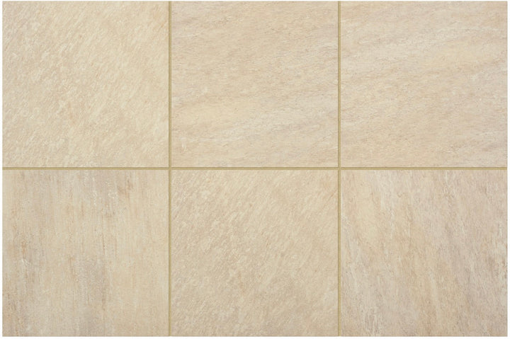 GeoCeramica® Fiordi Beige Driveway Porcelain Slabs | 600 x 600mm